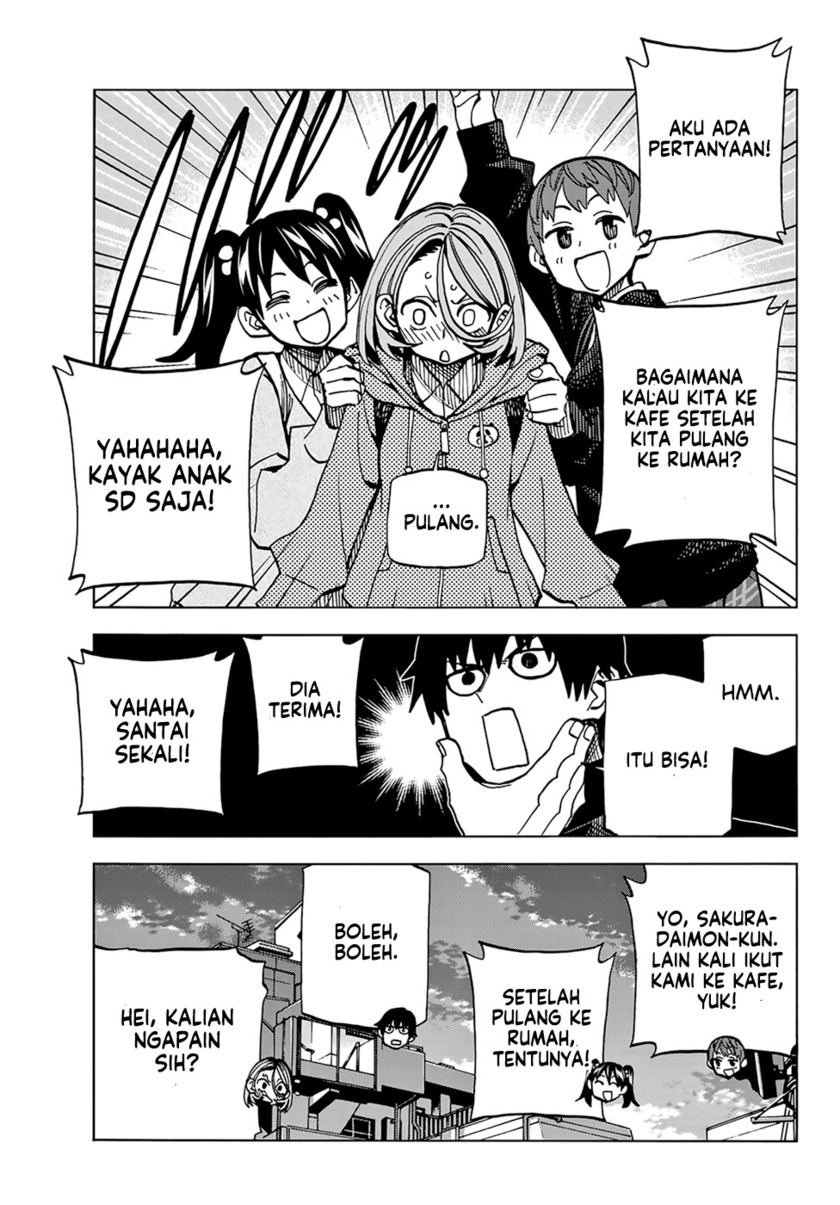 The Story Between a Dumb Prefect and a High School Girl with an Inappropriate Skirt Length Chapter 03 Gambar 18